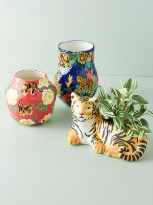 Leah Goren Tiger Vase
