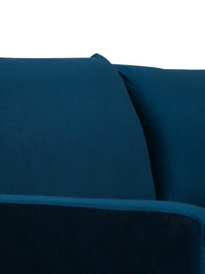 Nuevo Anders Triple Seat Sofa - Midnight Blue