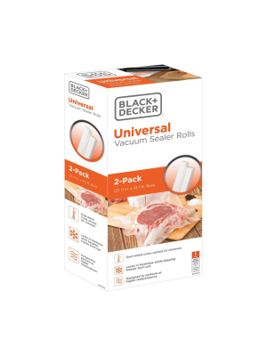 Black+decker 2pk 11" X 20' Vacuum Sealer Roll