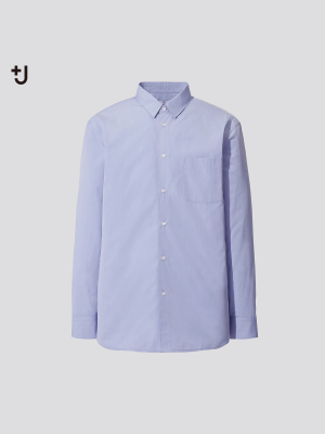 Men +j Supima Cotton Regular-fit Long-sleeve Shirt