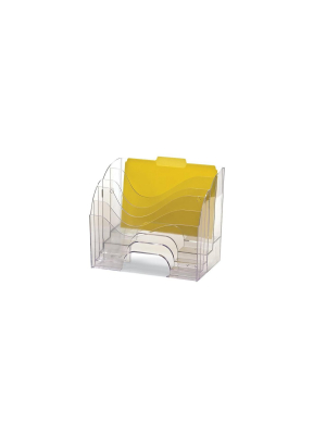 Officemate Plastic File Organizer, Clear (22924)