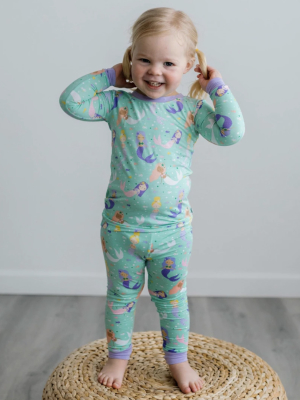 Littlesleepies Mermaid Magic Two-piece Bamboo Viscose Pajama Set