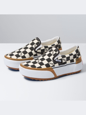 Checkerboard Slip-on Stacked