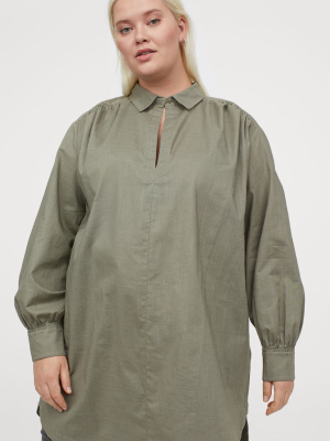 H&m+ Cotton Tunic