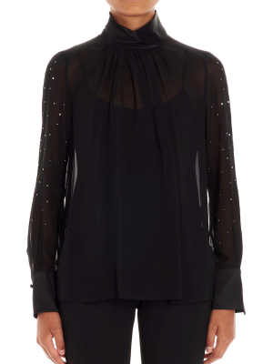 Max Mara Stud Detail Blouse