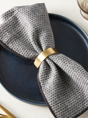 Cuff Brushed Gold Napkin Ring