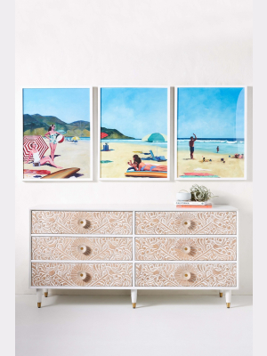 Malibu Triptych Wall Art