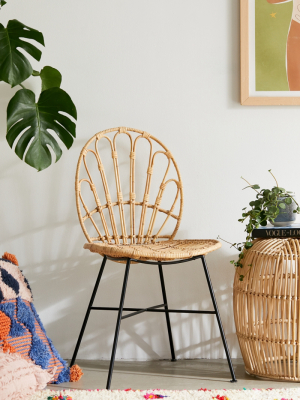 Peacock Rattan Chair