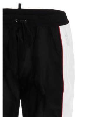 Dsquared2 Side Logo Print Drawstring Track Pants