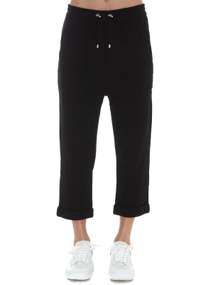 Balmain Drawstring Jersey Pants