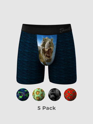 The Gargantuan | Dinosaur Ball Hammock® Pouch Underwear 5 Pack