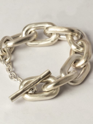 Toggle Chain Bracelet (small Links, Ma)