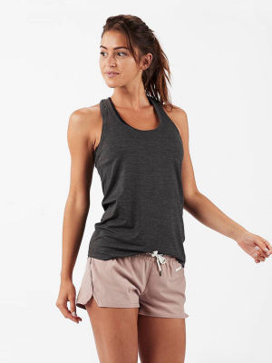 Lux Performance Tank | Charcoal Heather