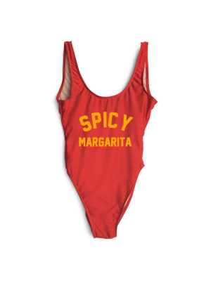 Spicy Margarita [swimsuit // Orange Text]