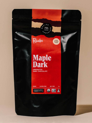 Maple Dark Baking Chocolate