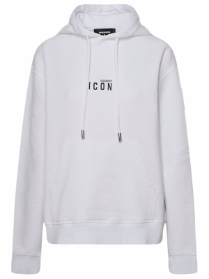 Dsquared2 Logo Embroidered Hoodie