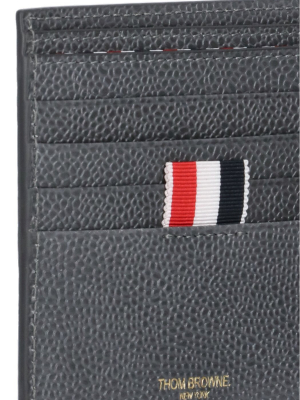 Thom Browne Pebble Textured Bifold Wallet