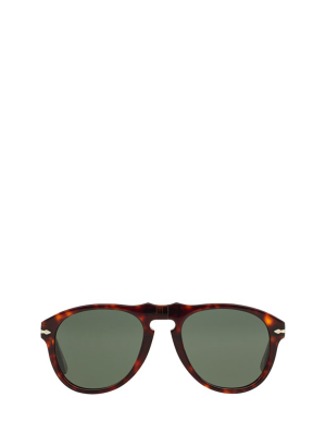 Persol 649 Series Aviator Frame Sunglasses