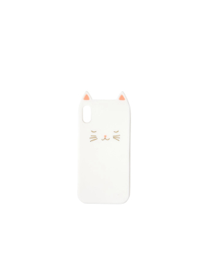 Meri Meri - Cat Soft Silicone Phone Case (to Fit Iphone X & Xs) - Electronics Cases - 1ct