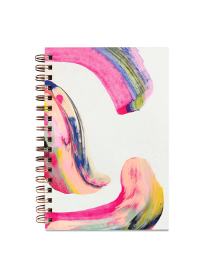 Painted Notebook Candy Swirl