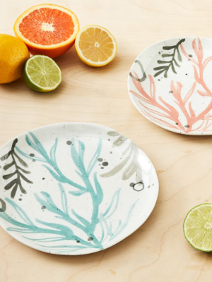 Seaweed Melamine Salad Plates