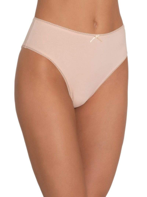 Eberjey Pima Goddess E/day H.w. Brief Buff