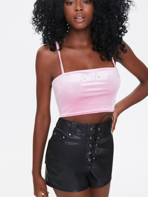 Velvet Barbie™ Cropped Cami