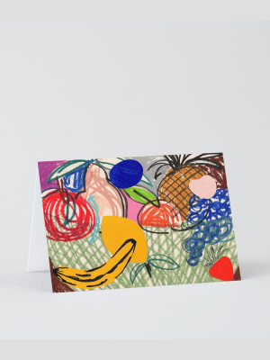 Basket Art Card