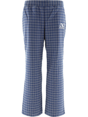 Paccbet Tartan Straight-leg Pants