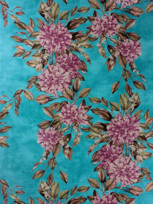 Rhodora Wallpaper In Plum/sepia From The Enchanted Gardens Collection By Osborne & Little