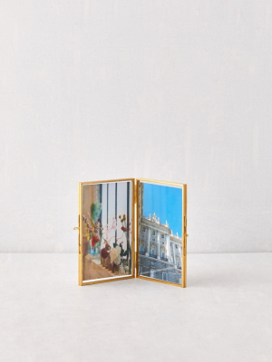 Bifold Locket 4x6 Picture Frame