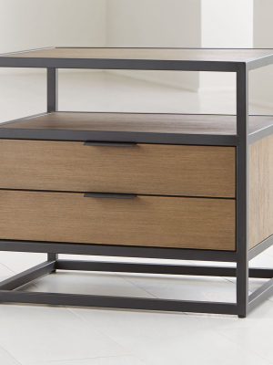 Oxford Shale 2-drawer Nightstand