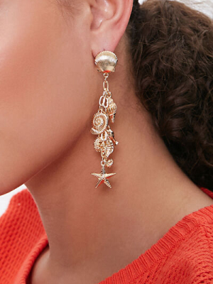 Marine Charm Drop Earrings