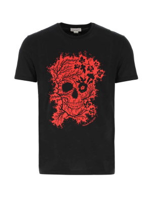 Alexander Mcqueen Skull Printed T-shirt