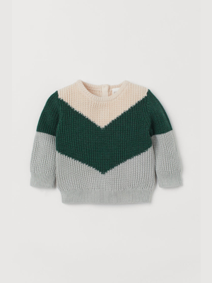 Rib-knit Sweater