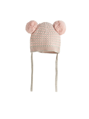 Bonnie Mob Elky Hat With Ears - Pale Blue