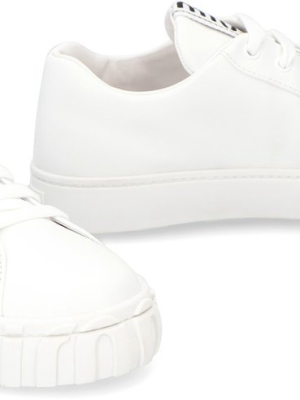 Miu Miu Logo Platform Sneakers