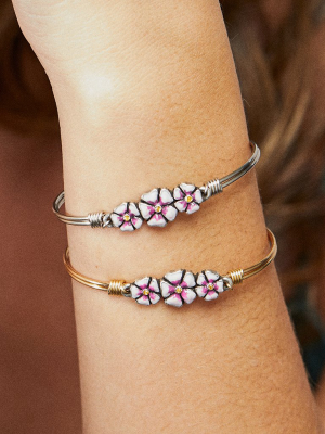 Cherry Blossom Bangle Bracelet
