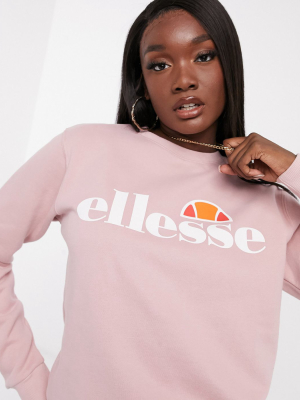 Ellesse Oversized Sweatshirt In Pink