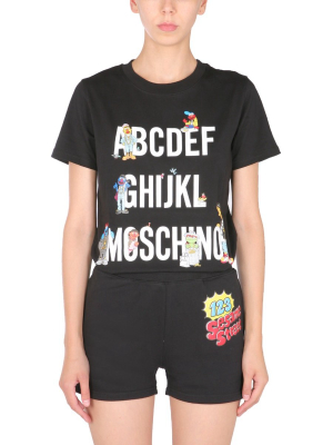 Moschino Text Printed T-shirt