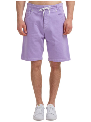 Msgm Denim Bermuda Shorts