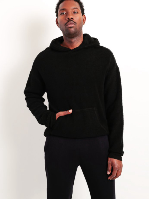 Sherpa Drop Shoulder Hoodie