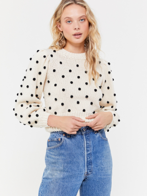 Astr The Label Aidy Pom Sweater