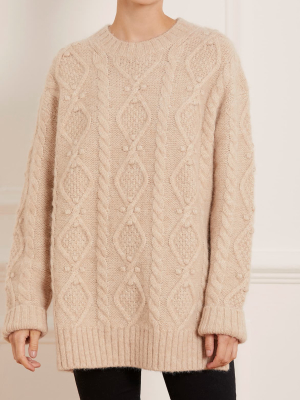 Sylvie Cable Longline Jumper