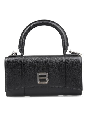 Balenciaga B Top Handle Crossbody Bag