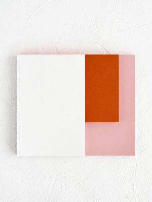 Colorblock Section Notepad