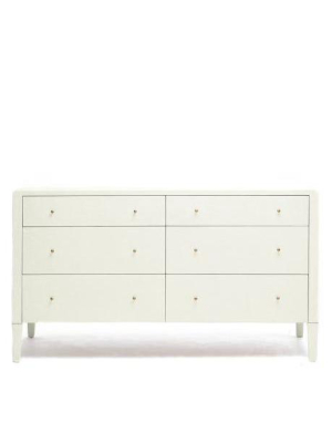 Conrad 60" Dresser Pristine Faux Raffia