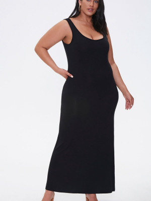 Plus Size Tank Maxi Dress