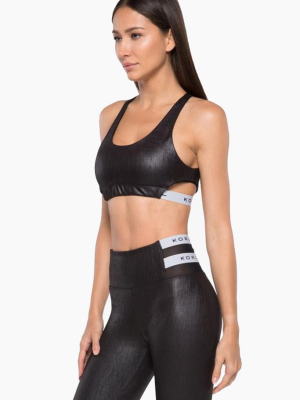 Beta Obscure Sports Bra - Black