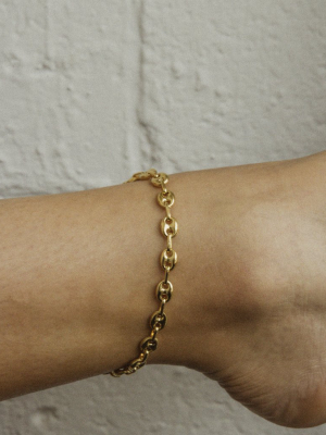 Lorna Chain Anklet | Sterling Silver